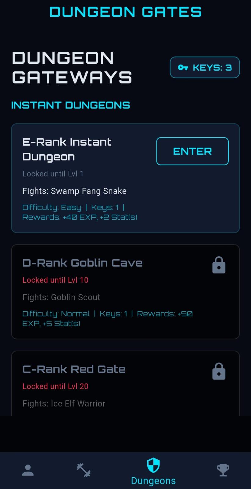 Premium upgrade Screen